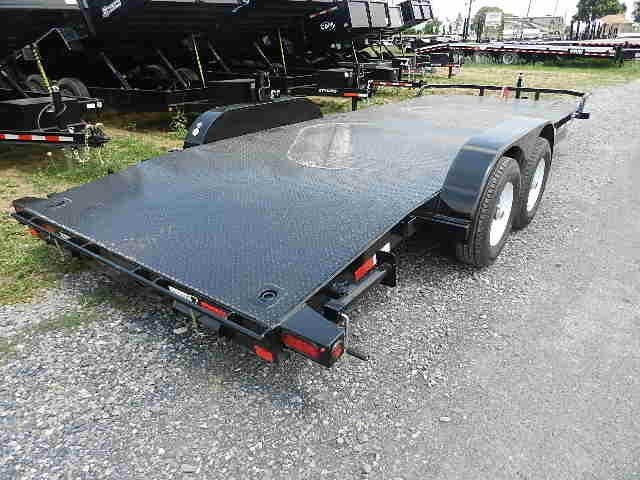 Big Tex 83″ x 20′ Steel Deck Car Trailer 10K GVW - Image 2