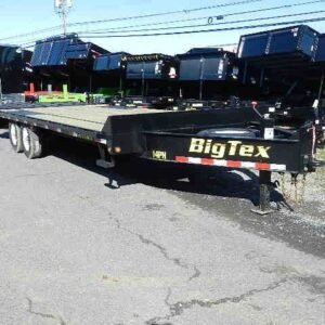 Big Tex 8.5x25 Deckover Equipment Trailer Mega Ramps