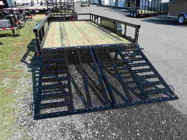 Big Tex 7x18 Heavy Duty Landscape Trailer Split Gate - Image 2