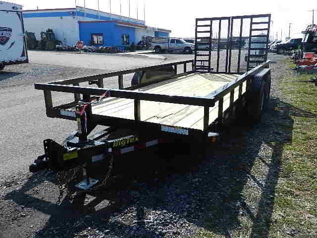 Big Tex 7x18 Heavy Duty Landscape Trailer Split Gate - Image 3
