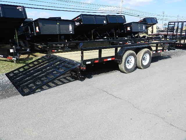 Big Tex 7x18 Heavy Duty Landscape Trailer Split Gate - Image 4