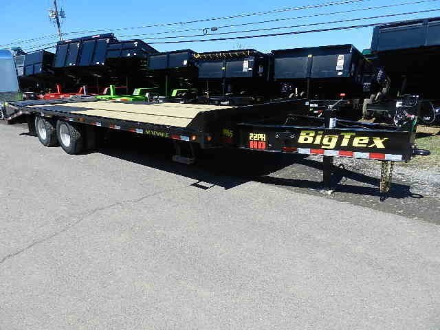 Big Tex 8.5x25 Heavy Duty Deckover Equipment Trailer Mega Ramps - Image 5