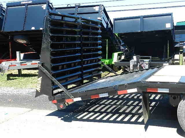 Big Tex 8.5x25 Heavy Duty Deckover Equipment Trailer Mega Ramps - Image 2