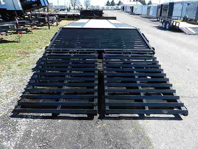 Big Tex 8.5x25 Heavy Duty Deckover Equipment Trailer Mega Ramps - Image 3