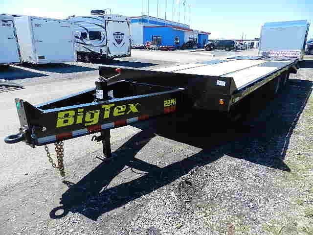 Big Tex 8.5x25 Heavy Duty Deckover Equipment Trailer Mega Ramps - Image 6