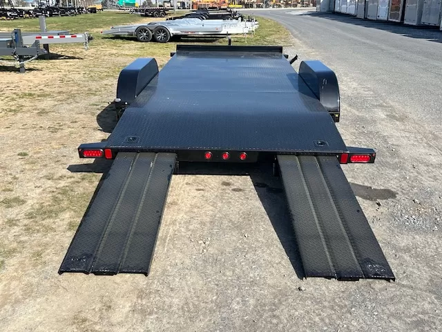 Big Tex 83″ x 20′ Full Steel Deck Car Trailer - Image 2