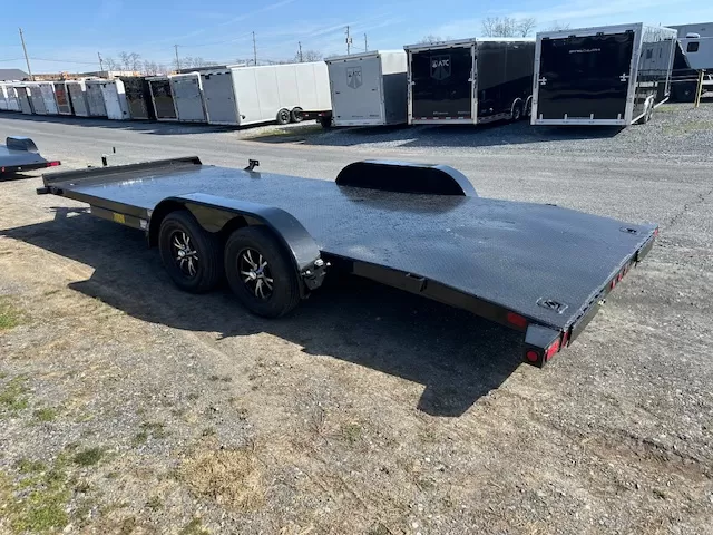 Big Tex 83″ x 20′ Full Steel Deck Car Trailer - Image 6