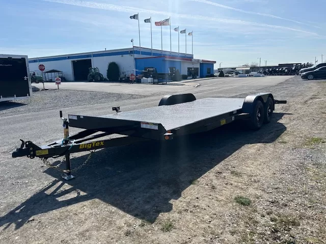 Big Tex 83″ x 20′ Full Steel Deck Car Trailer - Image 5
