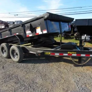 Big Tex 7x12 Low Profile Dump Trailer Scissor Lift