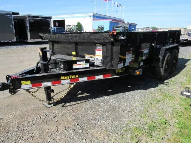Big Tex 7x14 Low Profile Dump Trailer Scissor Lift - Image 7
