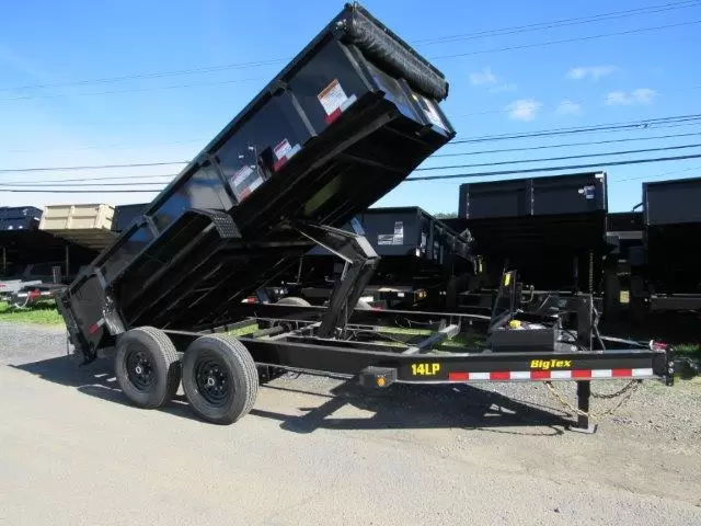 Big Tex 7x14 Low Profile Dump Trailer Scissor Lift - Image 5