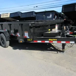 Big Tex 7x14 Low Profile Dump Trailer Scissor Lift