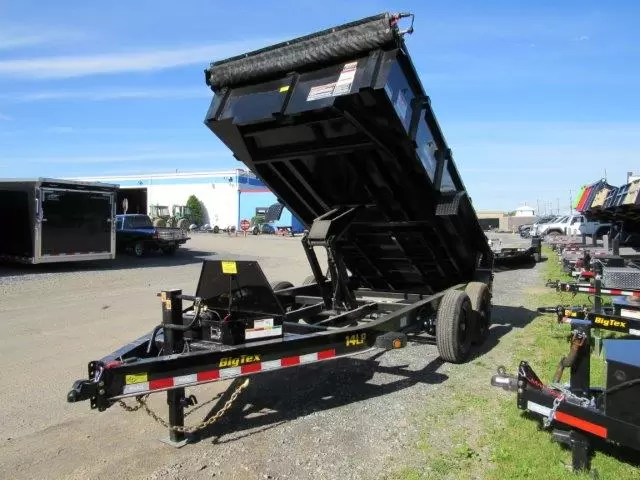 Big Tex 7x14 Low Profile Dump Trailer Scissor Lift - Image 4