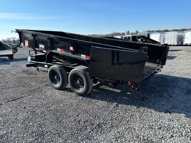 Big Tex 7x16 Low Profile Dump Trailer Scissor Lift - Image 4