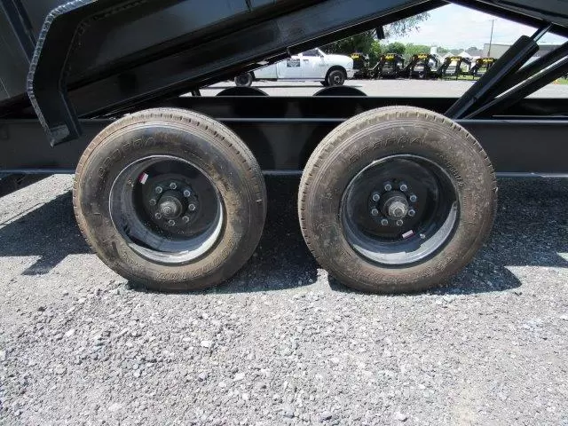Big Tex 7x16 Gooseneck Dump Trailer 10K Axles - Image 9