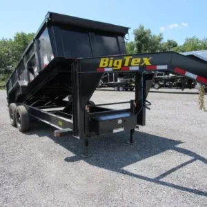 Big Tex 7x16 Gooseneck Dump Trailer 10K Axles