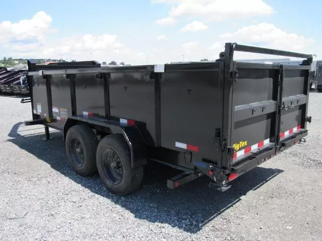 Big Tex 7x16 Gooseneck Dump Trailer 10K Axles - Image 6