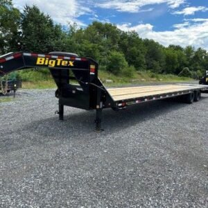 Big Tex 8.5x40 Gooseneck Deckover Equipment Trailer – Mega Ramps