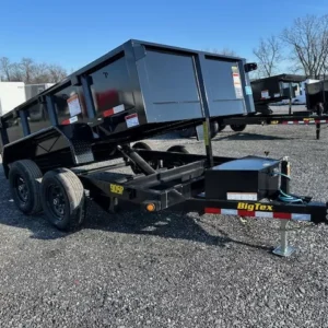 Big Tex 6x10 Low Profile Dump Trailer Slide Out Ramps