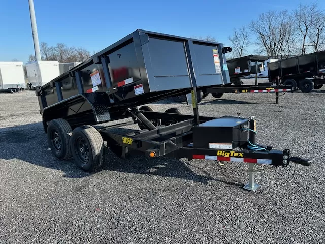 Big Tex 6x10 Low Profile Dump Trailer Slide Out Ramps