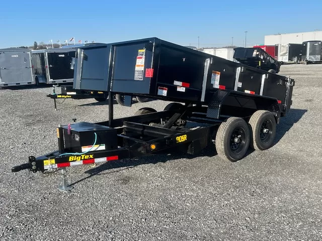 Big Tex 6x12 Low Profile Dump Trailer Slide Out Ramps - Image 5
