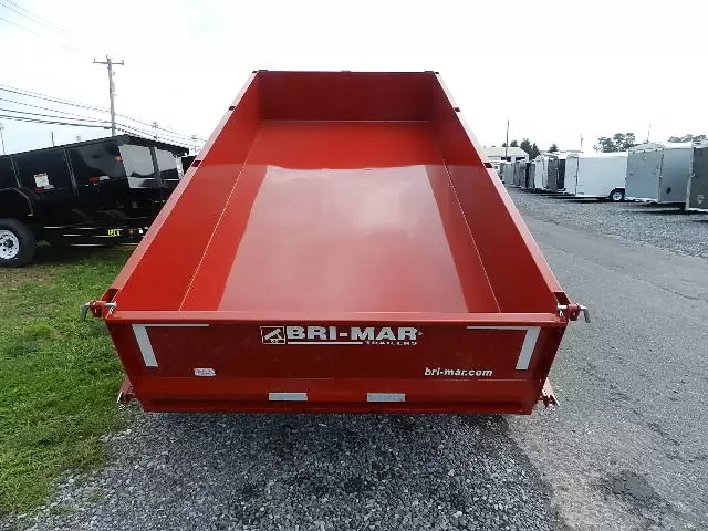 BWise 6x12 Dump Trailer 10K Spreader Gate - Image 9