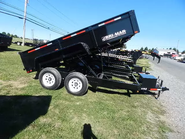 BWise 6x12 Dump Trailer 10K Spreader Gate - Image 4