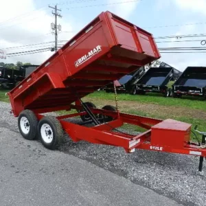 BWise 6x12 Dump Trailer 10K Spreader Gate