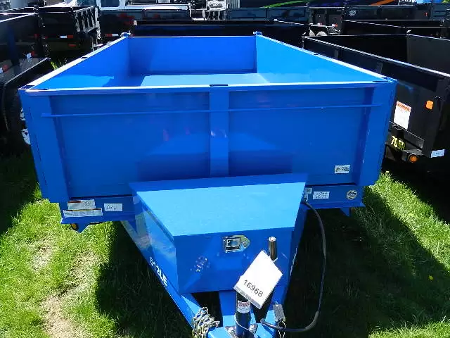 BWise 6x12 Dump Trailer 10K Spreader Gate - Image 17