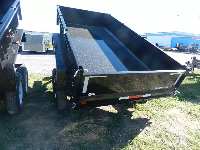 BWise 6x12 Dump Trailer 10K Spreader Gate - Image 3