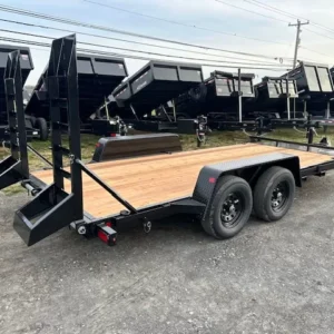 BWise 7x16 Low Profile Equipment Trailer Ladder Ramps