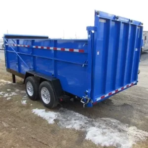 BWise 7x16 Heavy Duty Gooseneck Dump