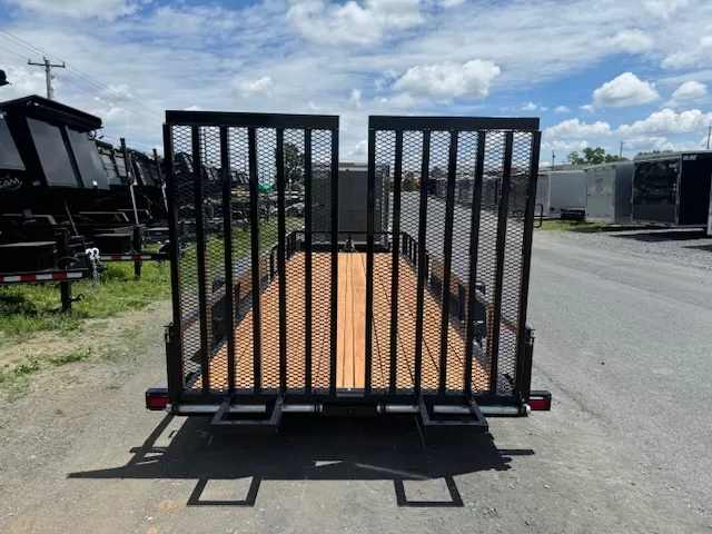 BWise 7x20 Low Profile Equipment Trailer Landscape Ramp - Image 2