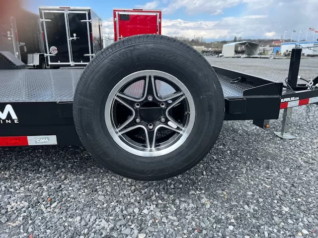 CAM Superline 7x18 Steel Deck Car Hauler - Image 6