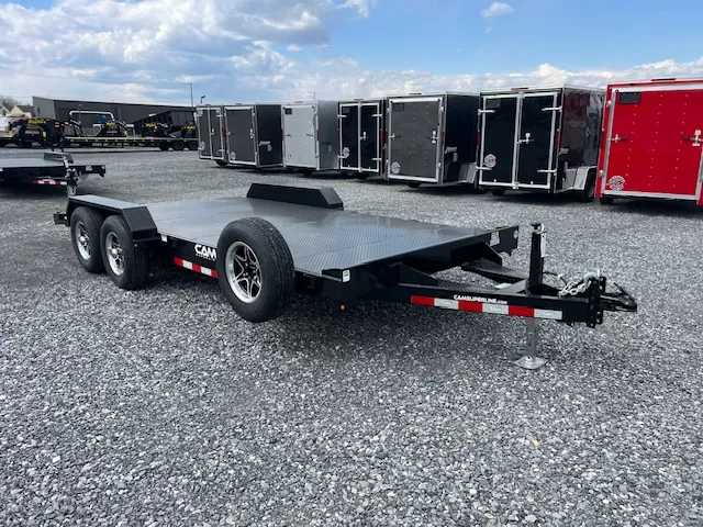 CAM Superline 7x18 Steel Deck Car Hauler - Image 2