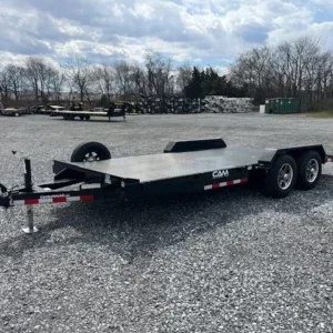 CAM Superline 7x18 Steel Deck Car Hauler