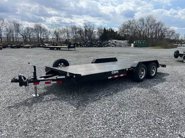 CAM Superline 7x18 Steel Deck Car Hauler - Image 4