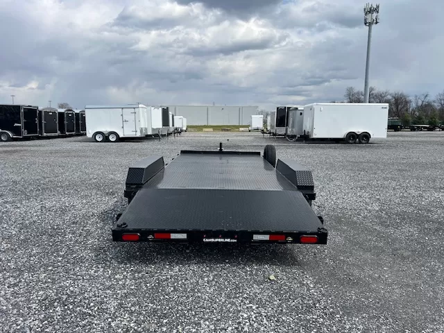 CAM Superline 7x18 Steel Deck Car Hauler - Image 5