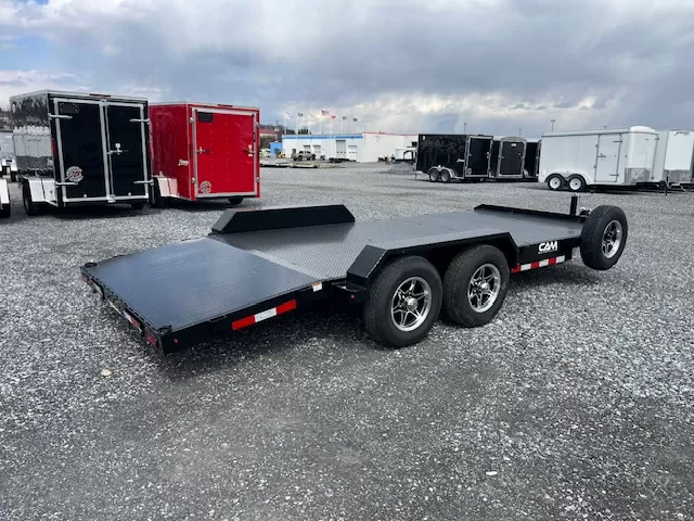 CAM Superline 7x18 Steel Deck Car Hauler - Image 3