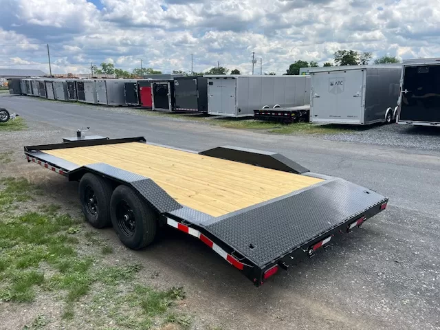 CAM Superline 7x18 Equipment Trailer Drive Over Fenders - Image 4