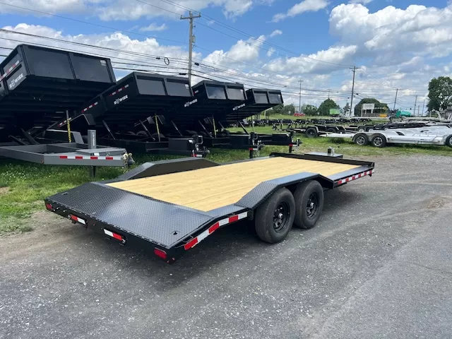 CAM Superline 7x18 Equipment Trailer Drive Over Fenders - Image 5