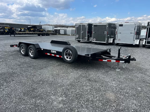 CAM Superline 7x20 Steel Deck Car Hauler