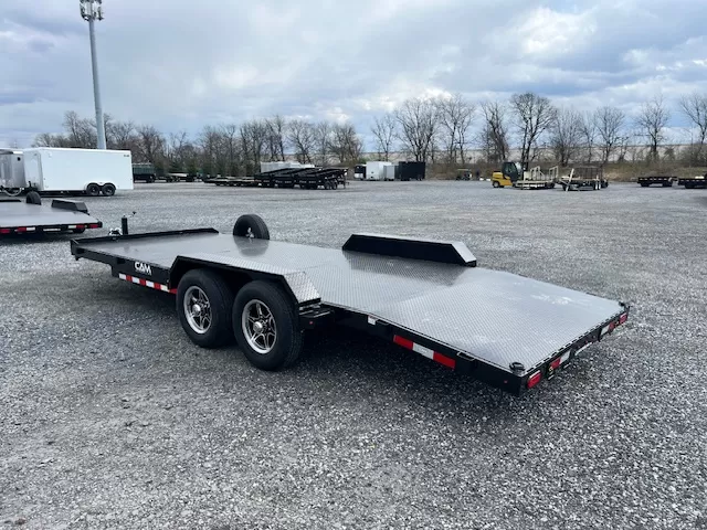 CAM Superline 7x20 Steel Deck Car Hauler - Image 6