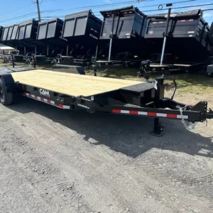 CAM Superline 7x22 Equipment Trailer Super Ramps