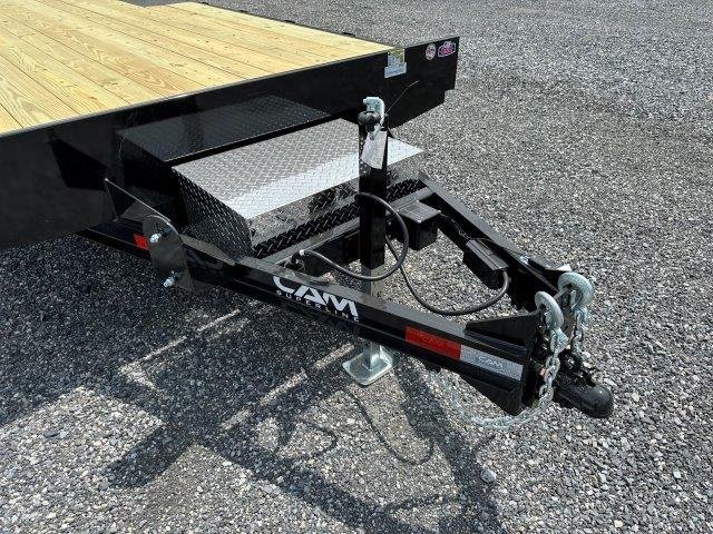 CAM Superline 8x18 Deckover Equipment Trailer Slide Out Ramps - Image 9
