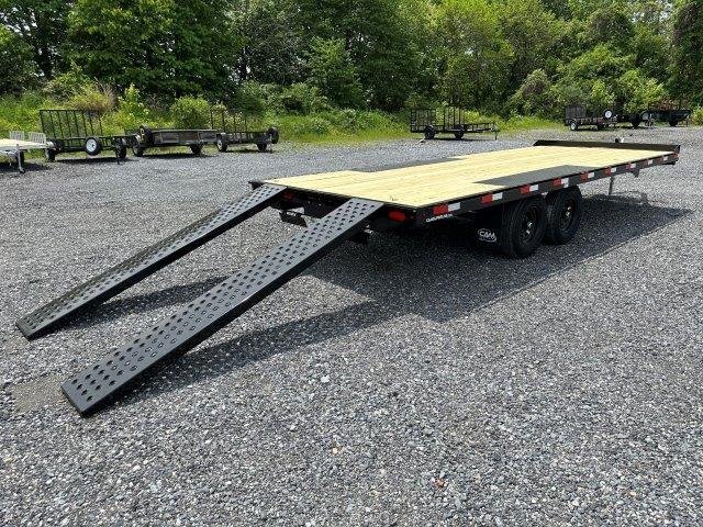 CAM Superline 8x18 Deckover Equipment Trailer Slide Out Ramps - Image 8