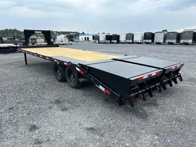 CAM Superline 8x25 Gooseneck Deckover Equipment Trailer - Image 5
