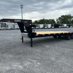 CAM Superline 8x25 Gooseneck Deckover Equipment Trailer
