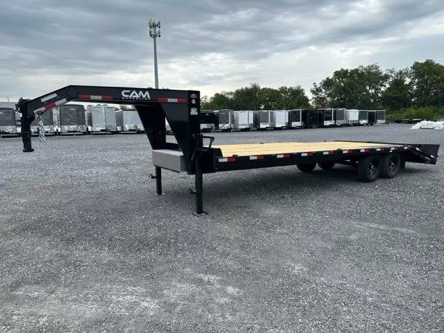 CAM Superline 8x25 Gooseneck Deckover Equipment Trailer