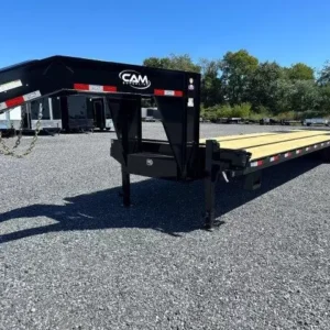 CAM Superline 8x35 Deckover Gooseneck Equipment Trailer